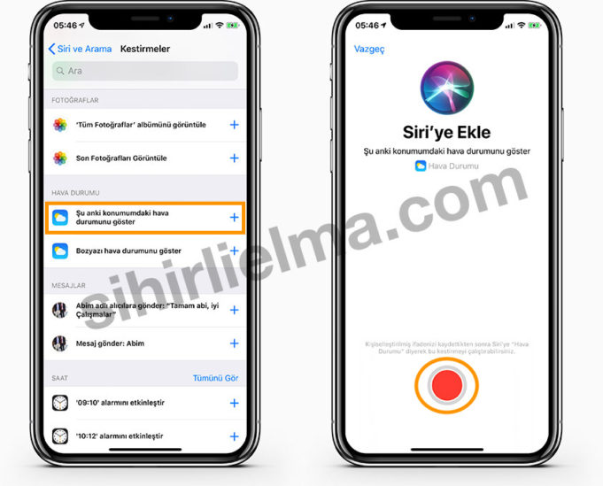 Ios Siri Kestirmeler Zelli I Nedir Nas L Kullan L R Sihirli Elma